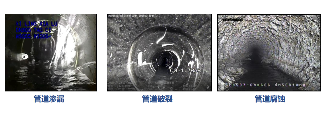 供水壓力管道側漏